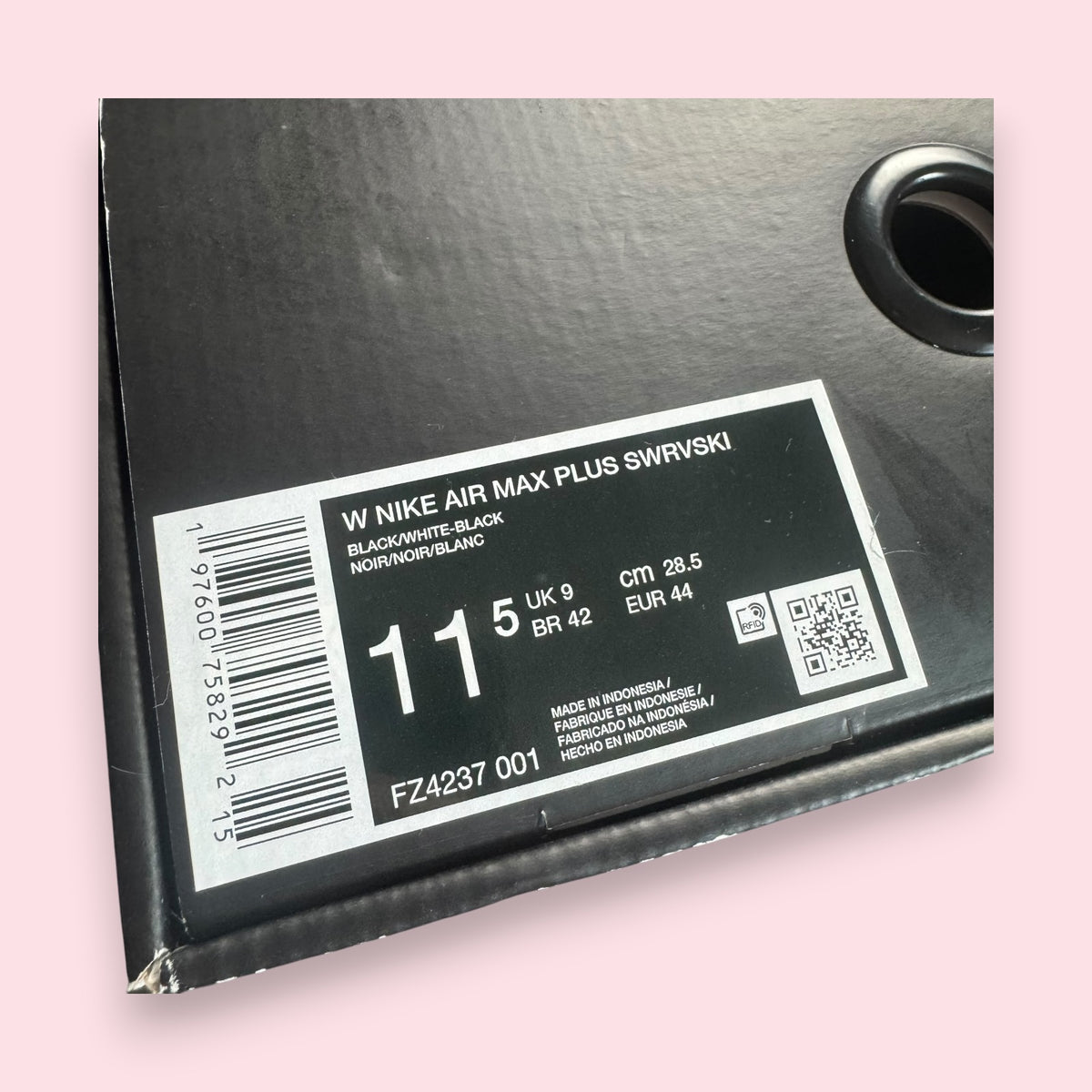 Air Max Plus Tn Swarovski Black - 44