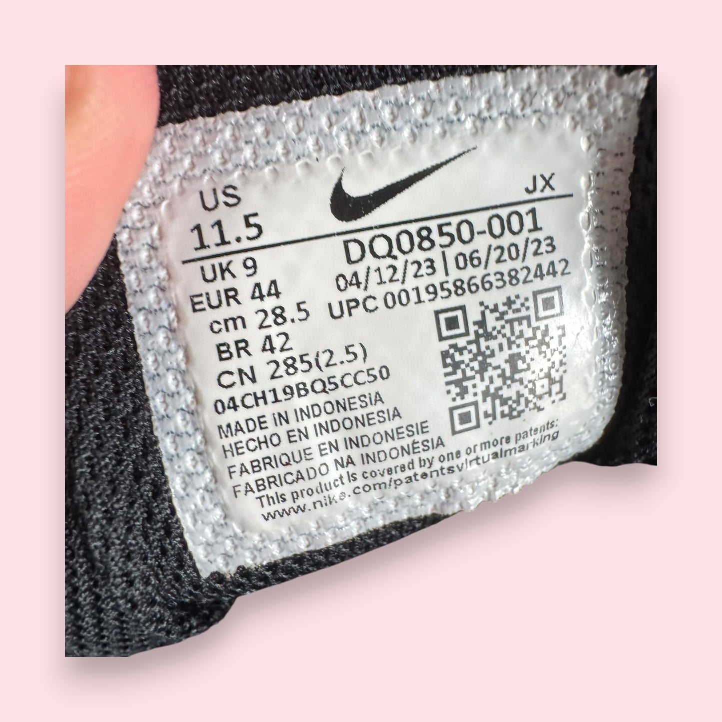 Air Max Plus Tn Black Silver - 44