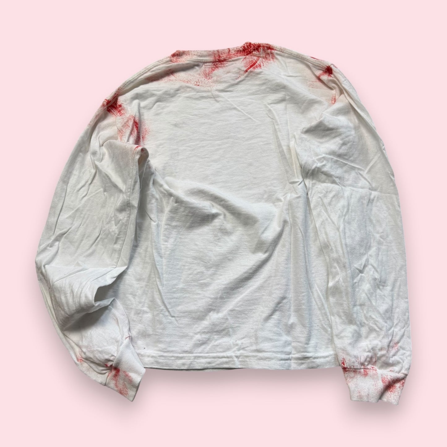 Ambiguïté Longsleeve White red - M