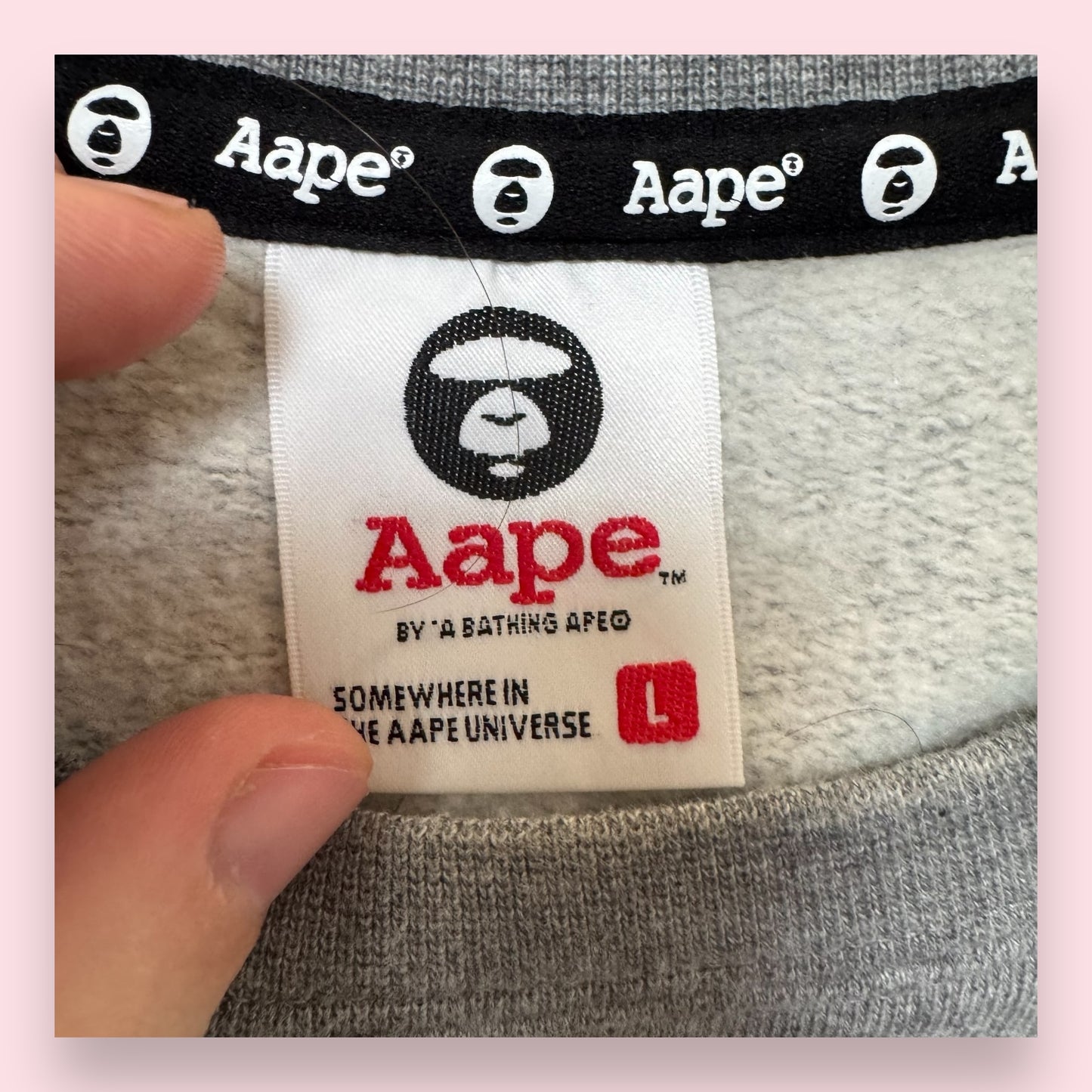 Aape Pull Grey - L
