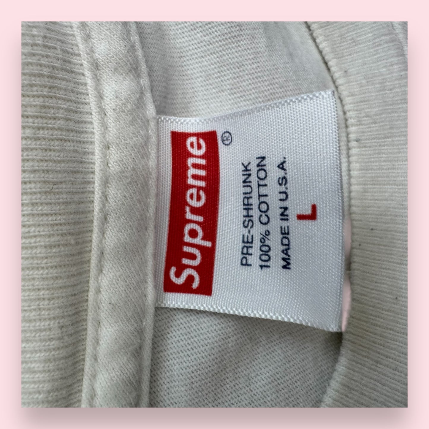 Supreme Save The Planet TEE White FW19 - L