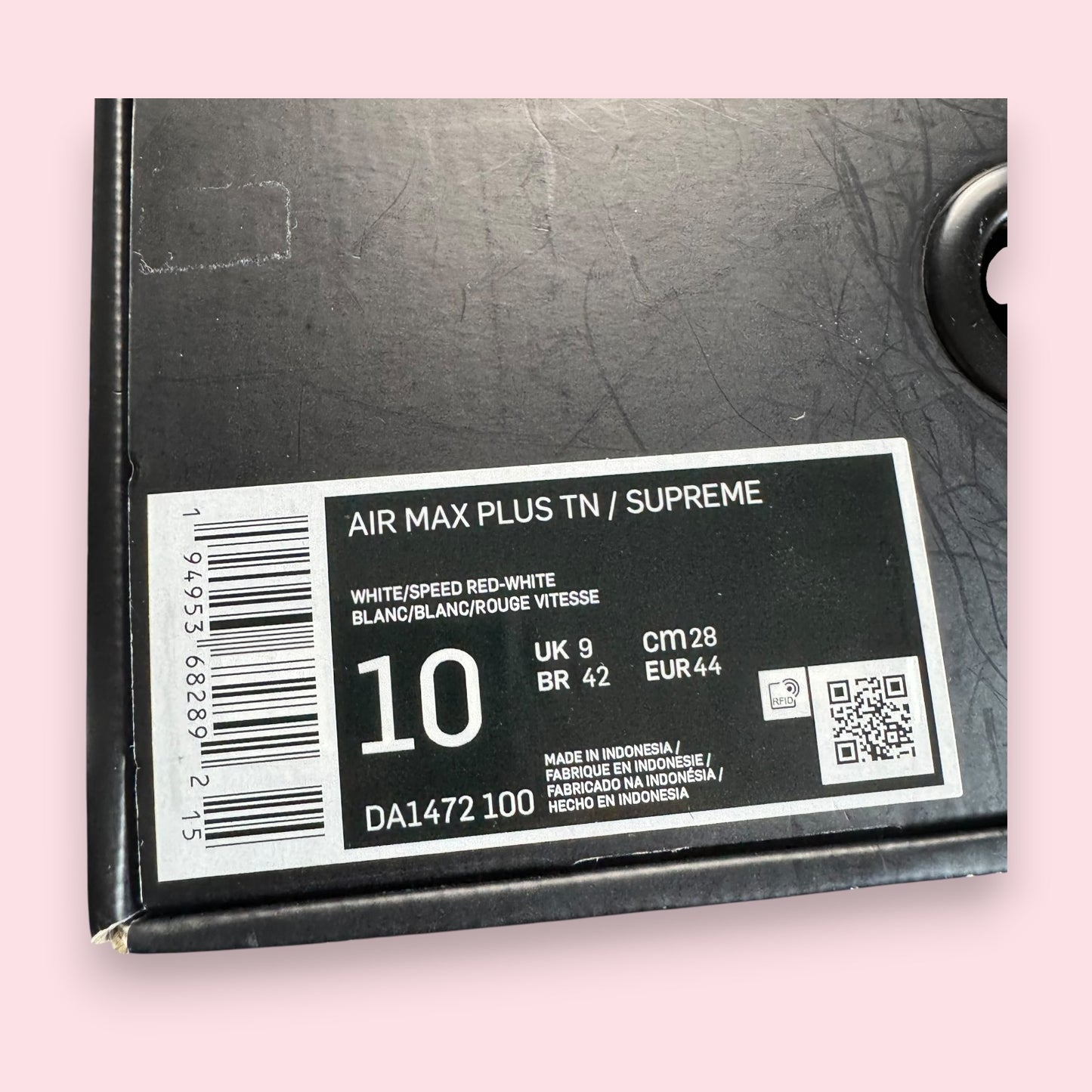 Air Max Plus Tn Supreme White - 44