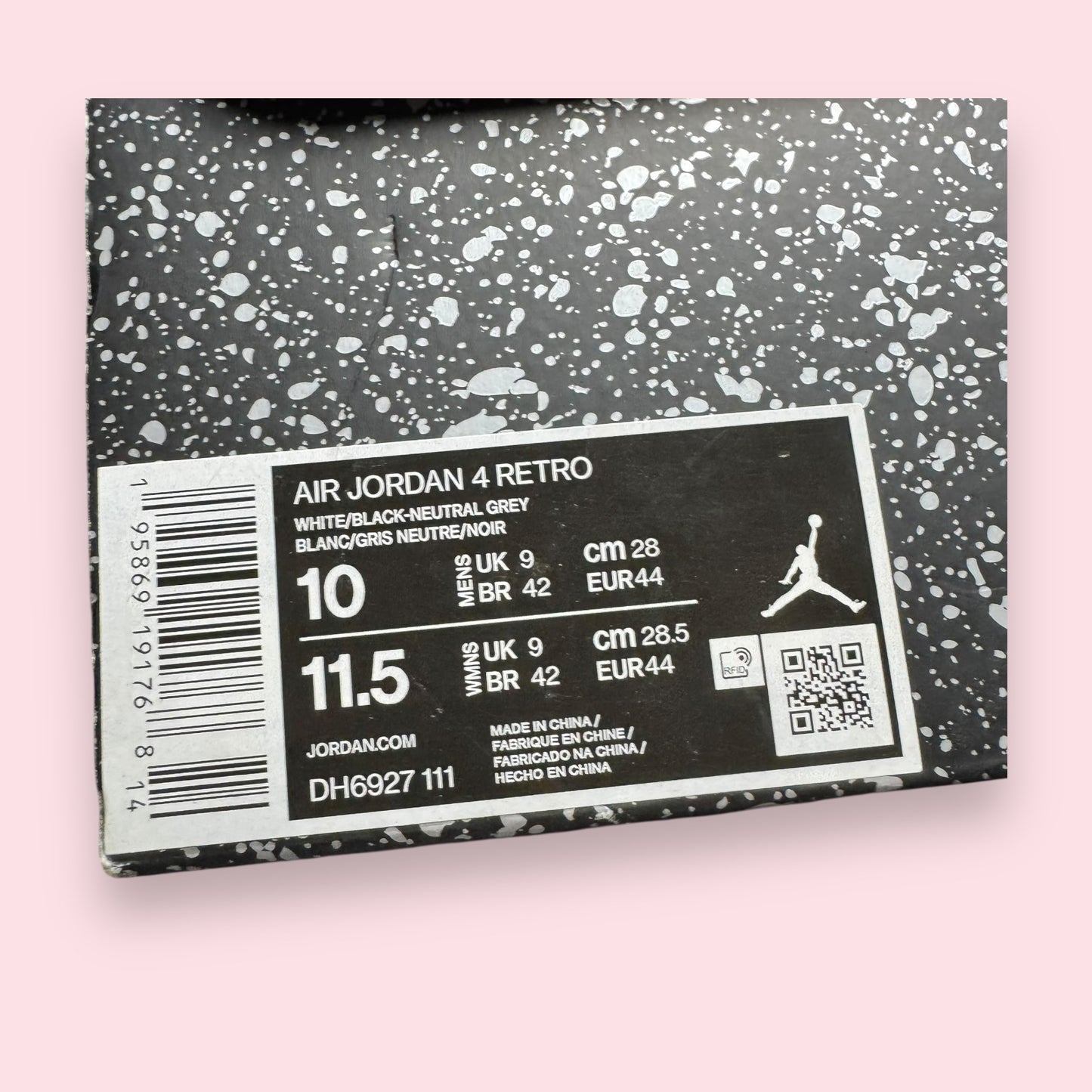 Jordan 4 Military Black - 44