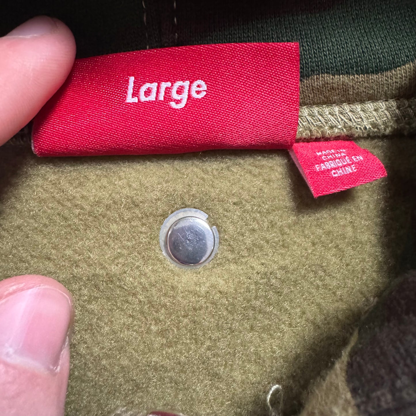 Supreme b.b. Simon Camo Zip - L