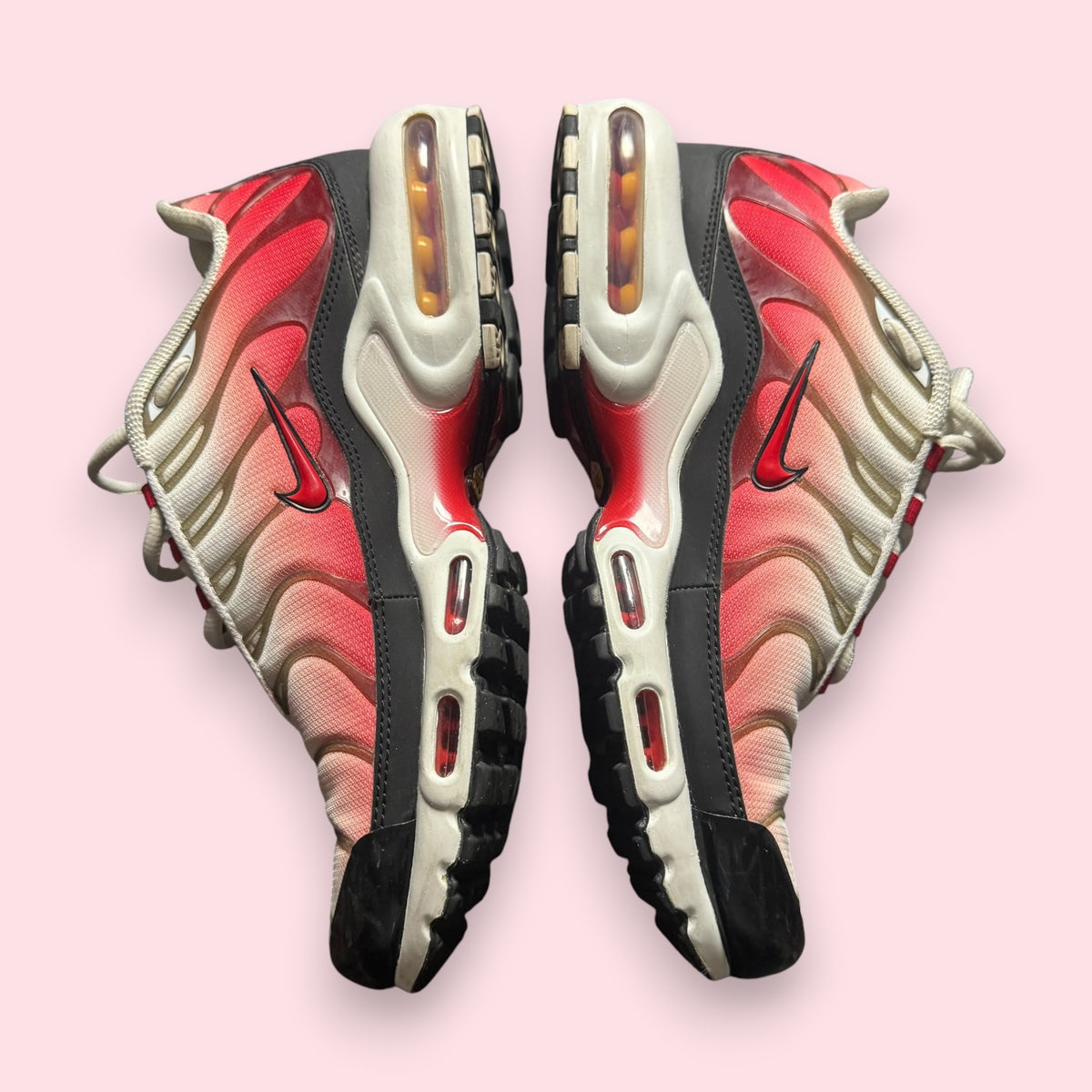 Air Max Plus Tn White Red - 44