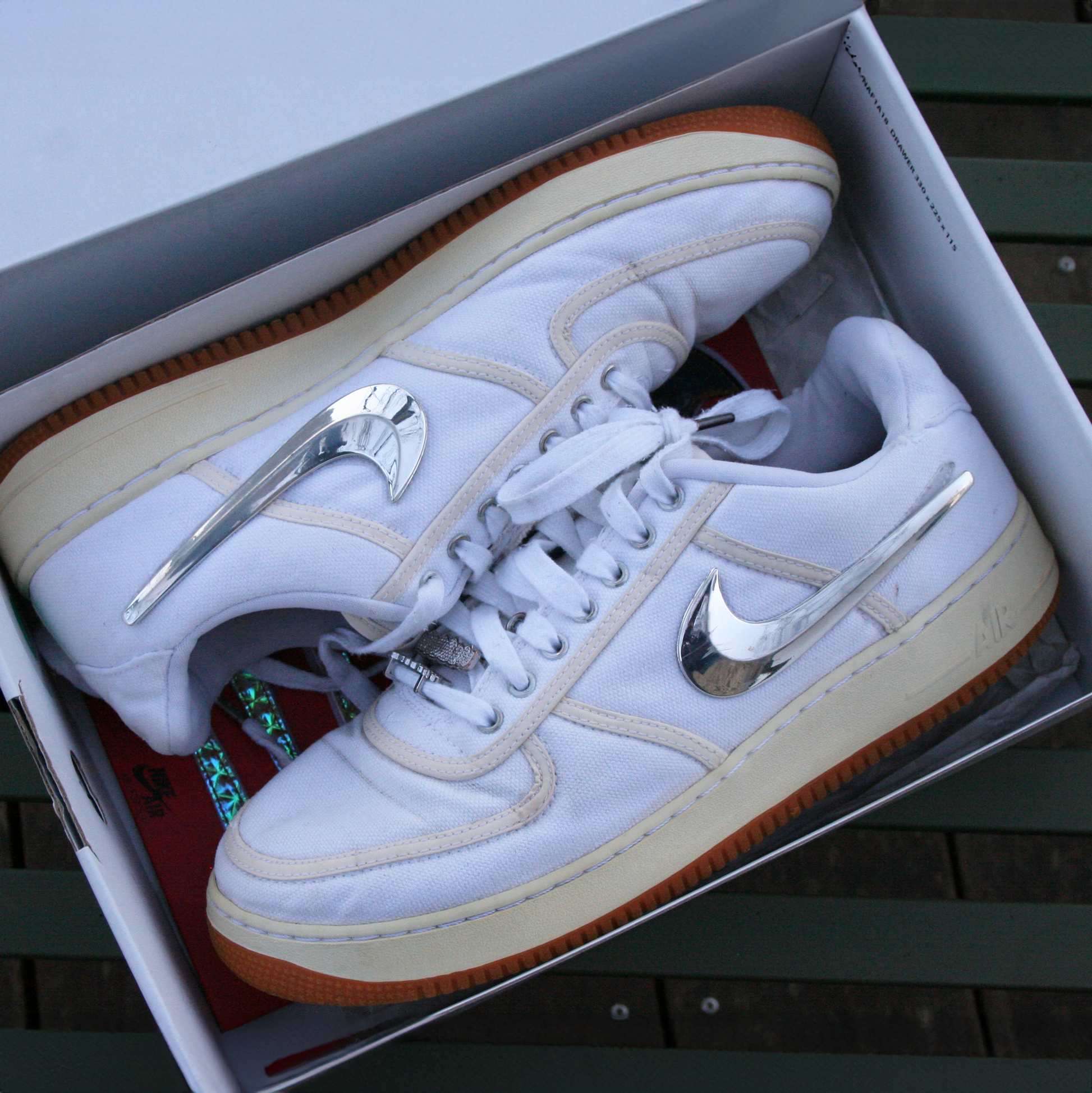 Nike air force 1 sales low travis scott (af100)