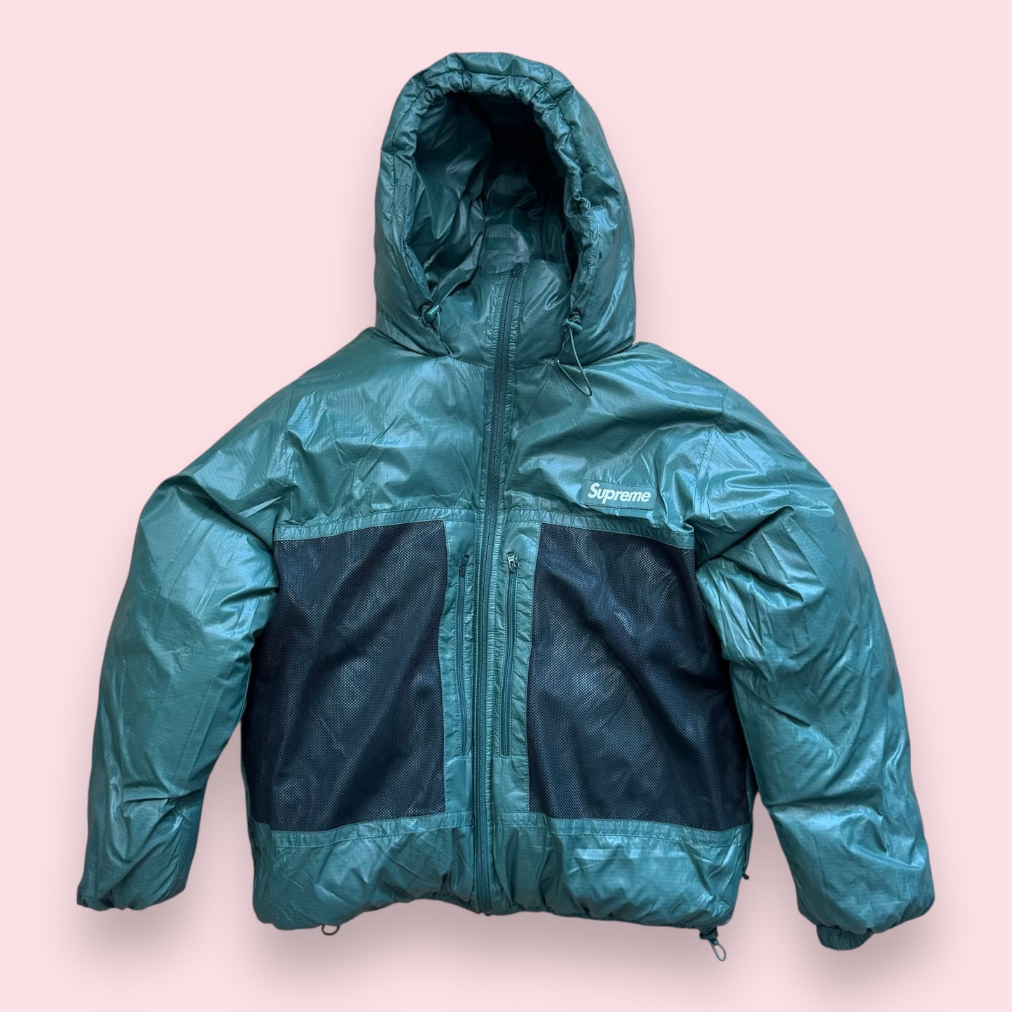 Supreme Puffer Réversible Olive FW22 - S