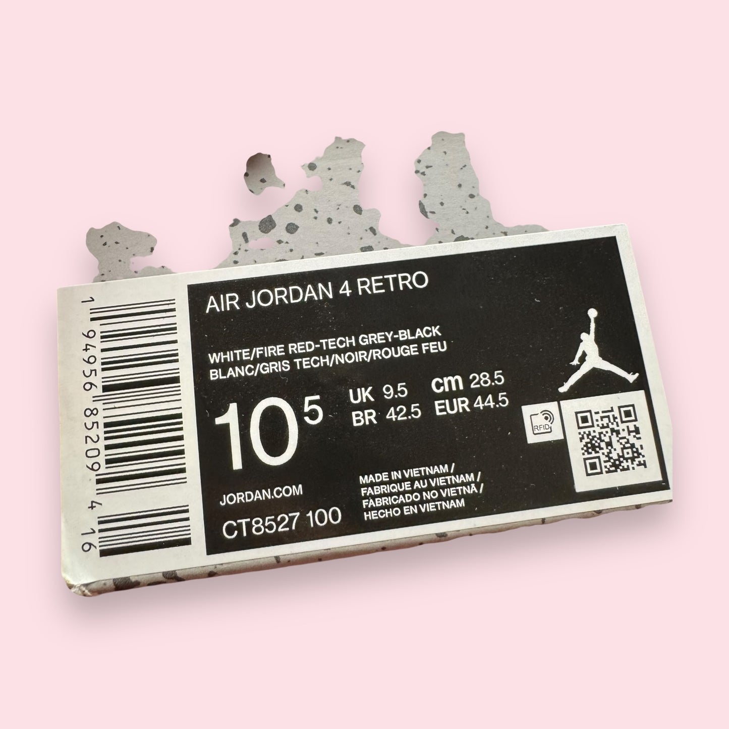 Jordan 4 White Oreo - 44.5