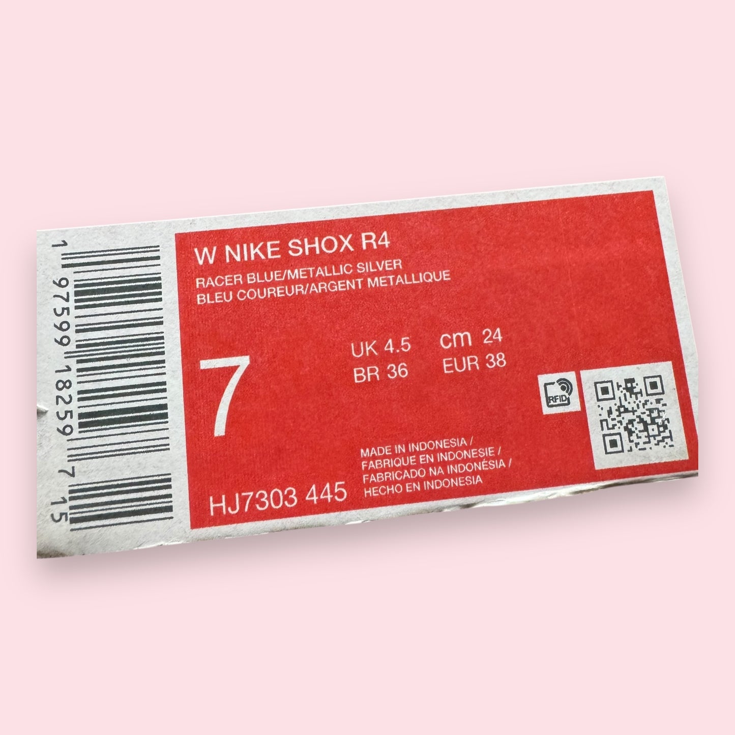 Shox R4 Racer Blue - 38