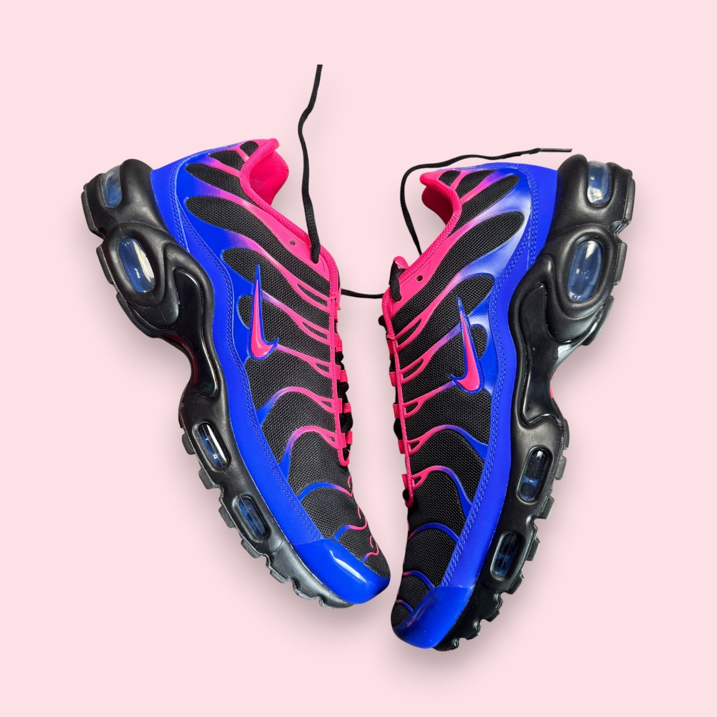 Air Max Plus Tn Black Racer Blue Hyper Pink - 44