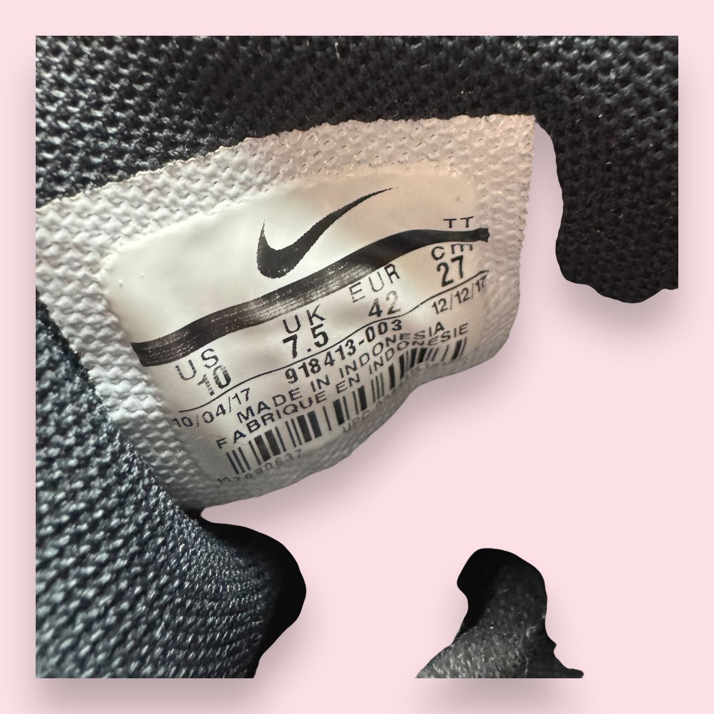 Air Max 95 Black White - 42