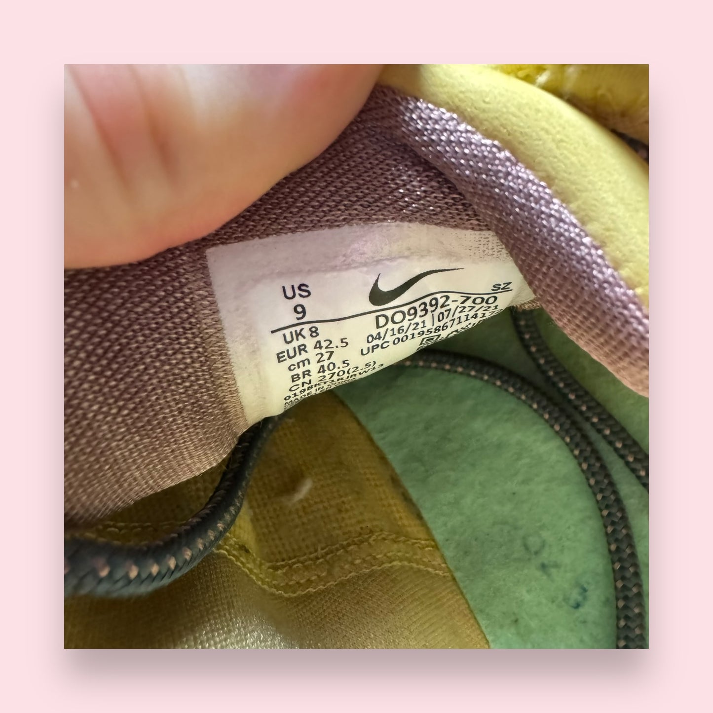 Air Max 1 Travis Gold - 42.5