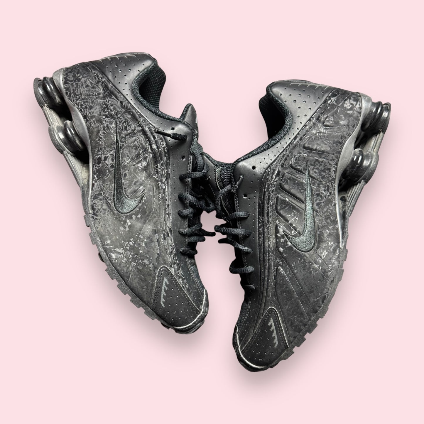 Shox R4 Black Floral - 44.5