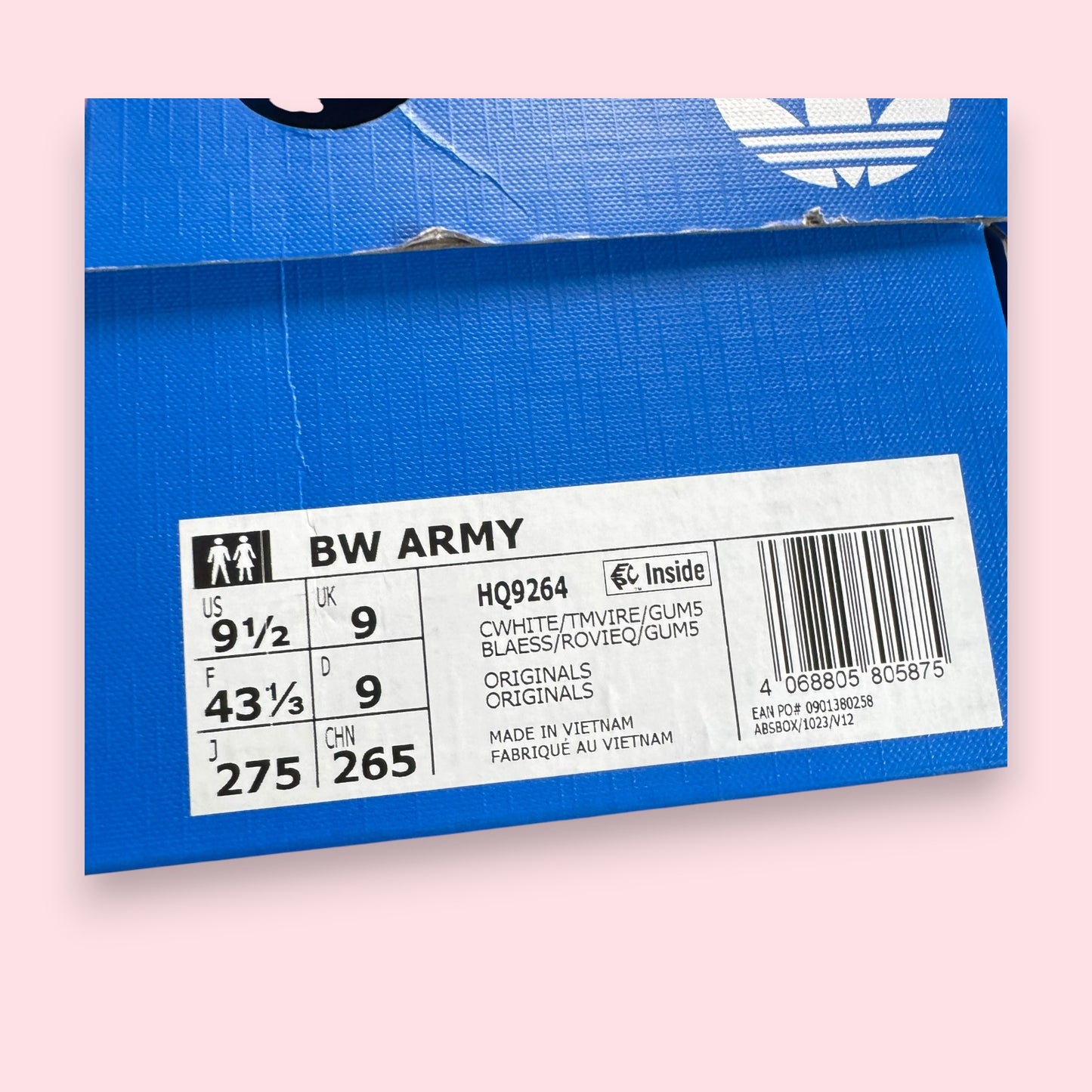 Adidas Bw Army White/Red - 43