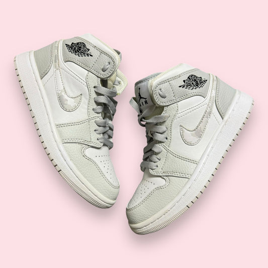 Jordan 1 Mid Grey - 36