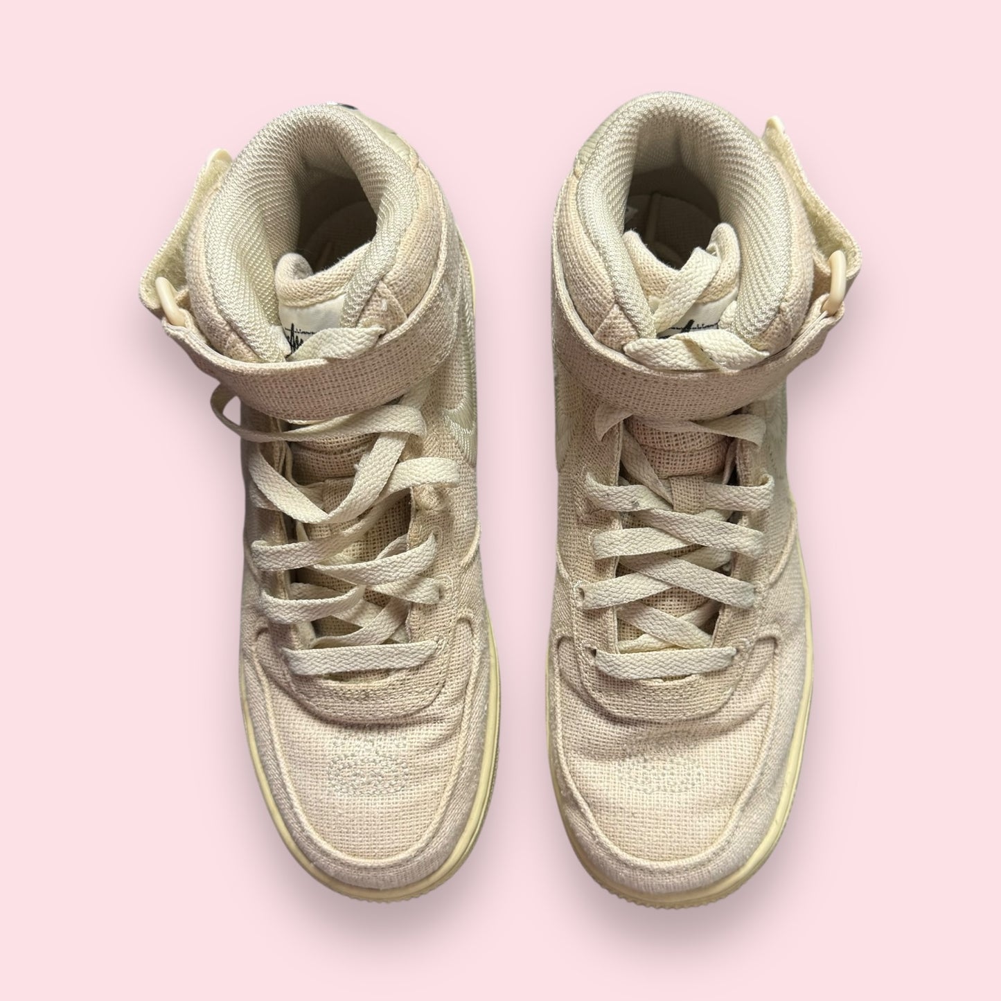 Air Force One High Stussy White - 36.5