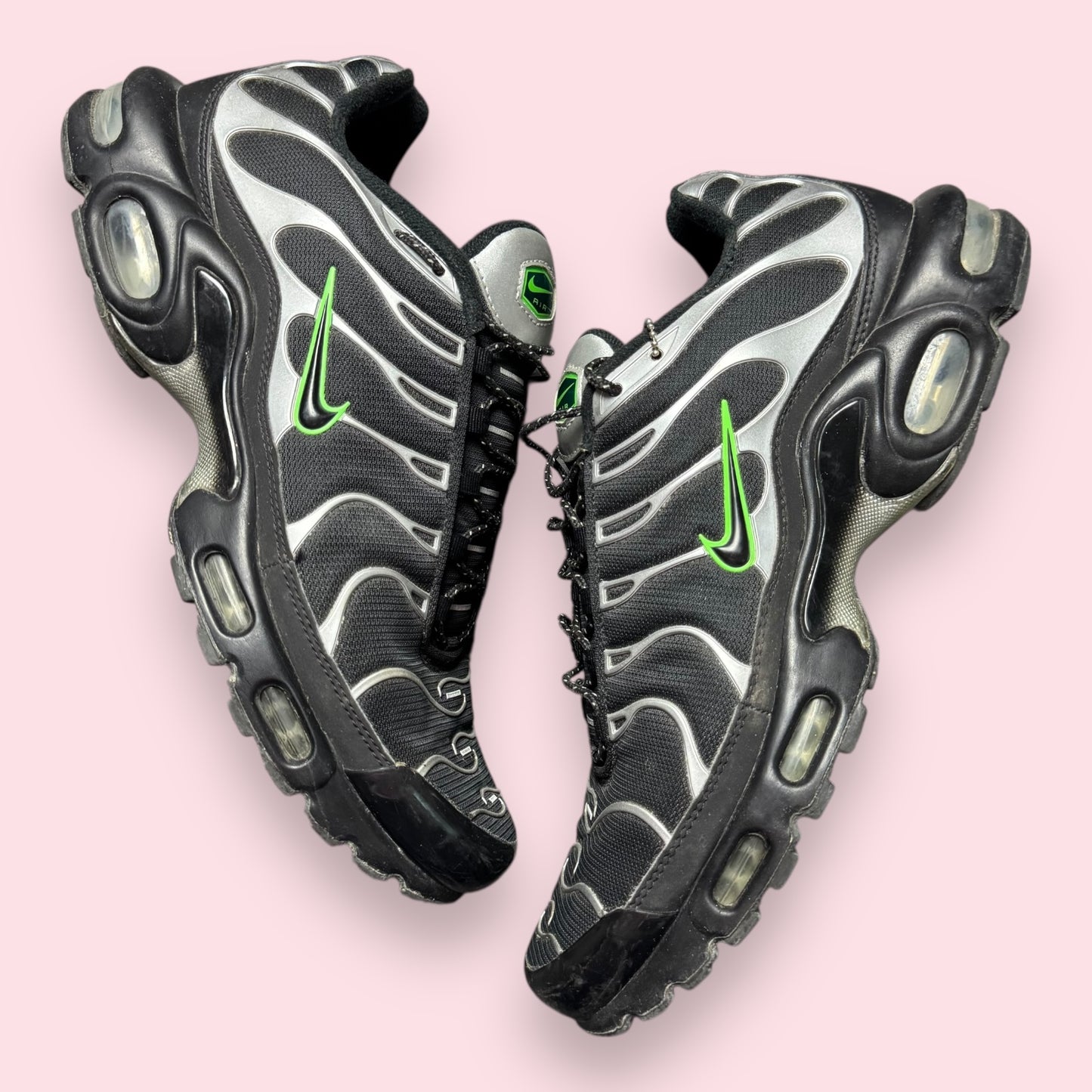 Air Max Plus Tn Silver Green - 45