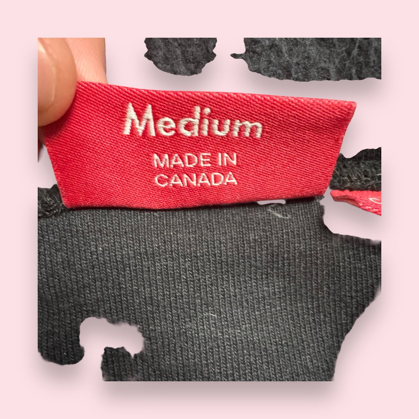 Supreme Hoodie Fleece Black - M