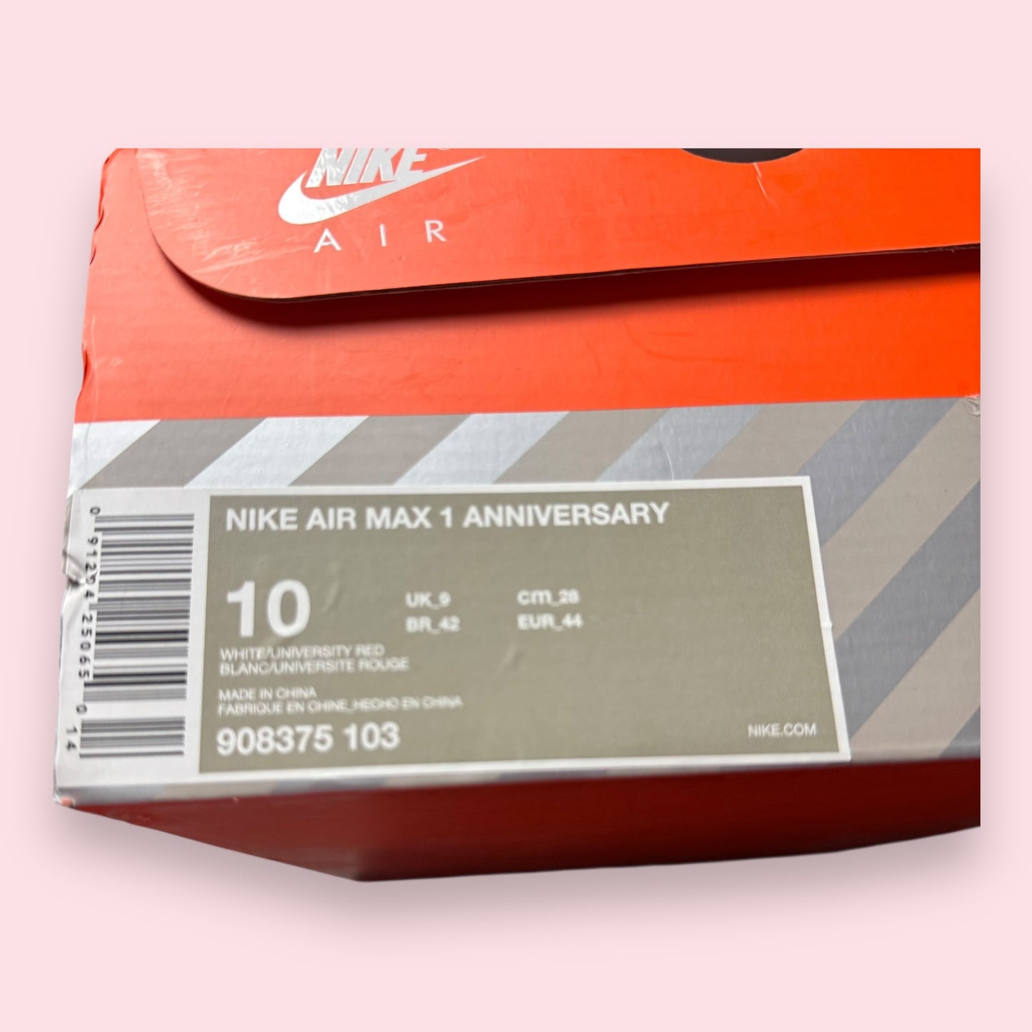 Air Max 1 Anniversary Red - 44