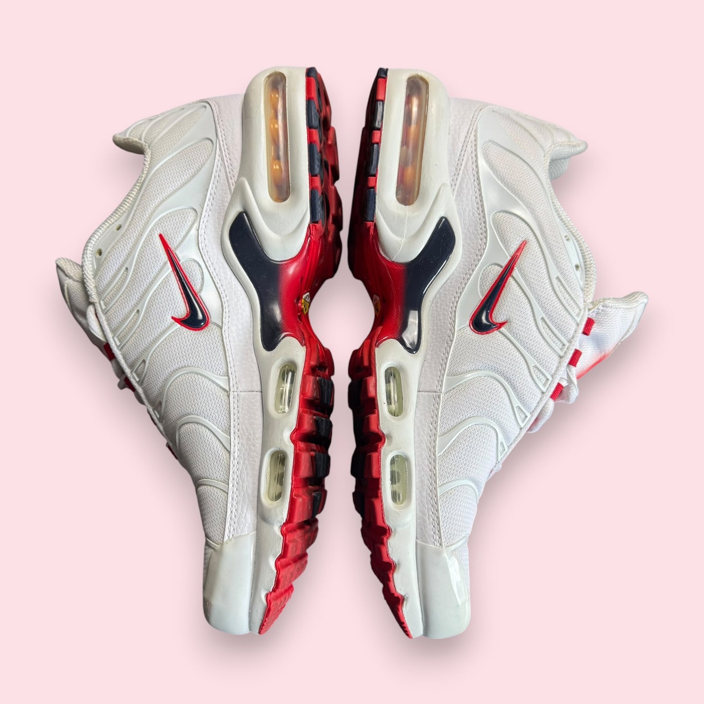 Air Max Plus Tn White Red - 43