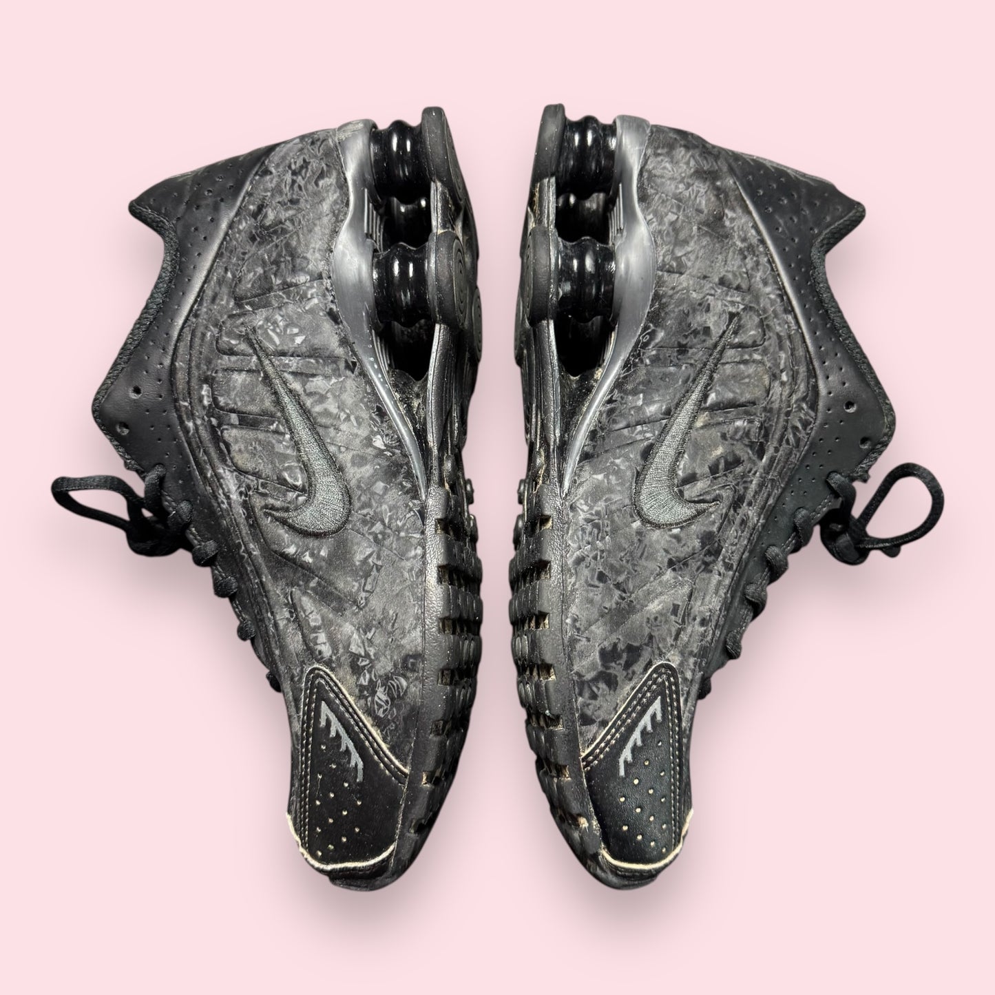 Shox R4 Black Floral - 37.5