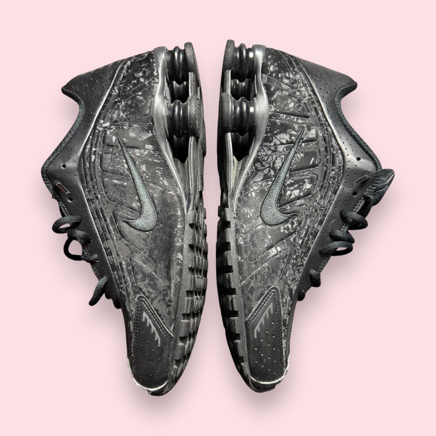 Shox R4 Black Floral - 44.5