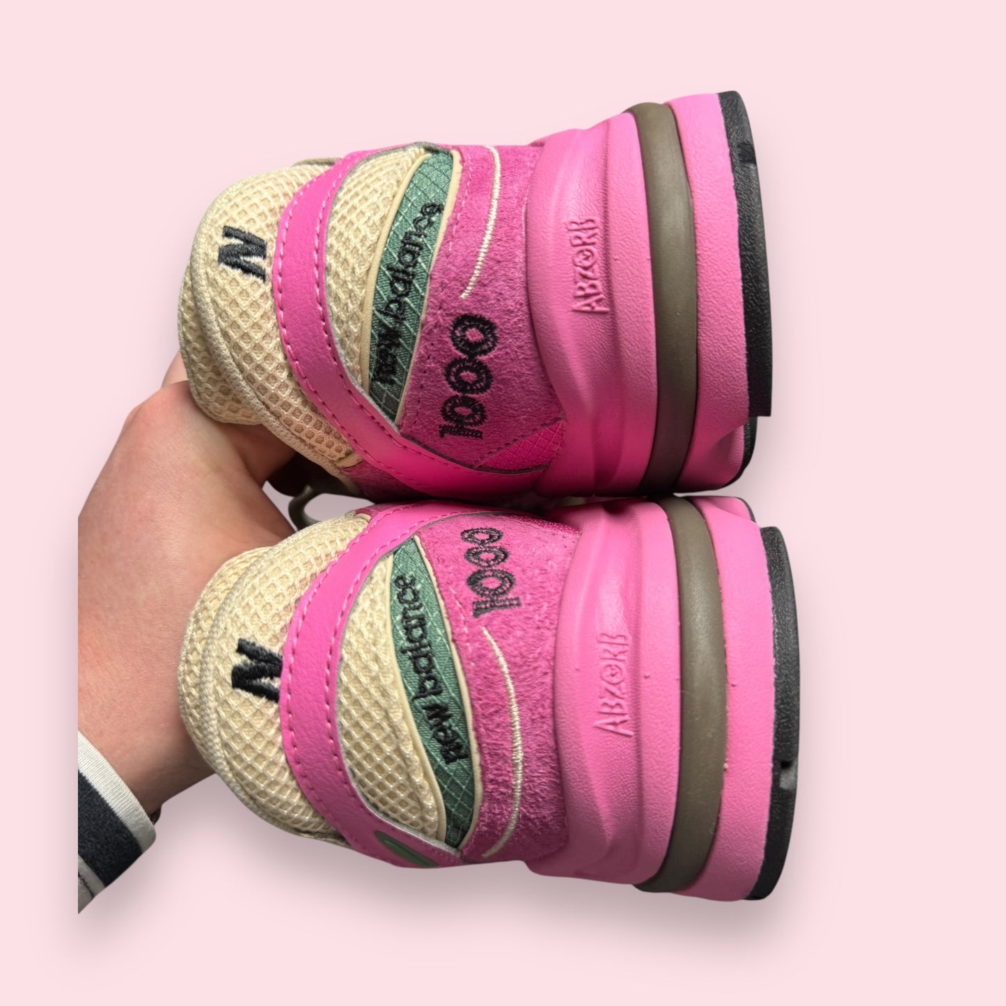 New Balance 1000 Pink/Green/Beige - 43