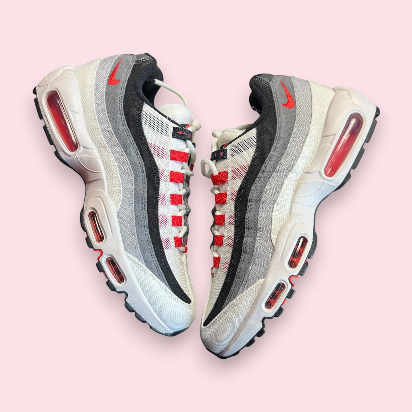 Air Max 95 Grey White Red - 44