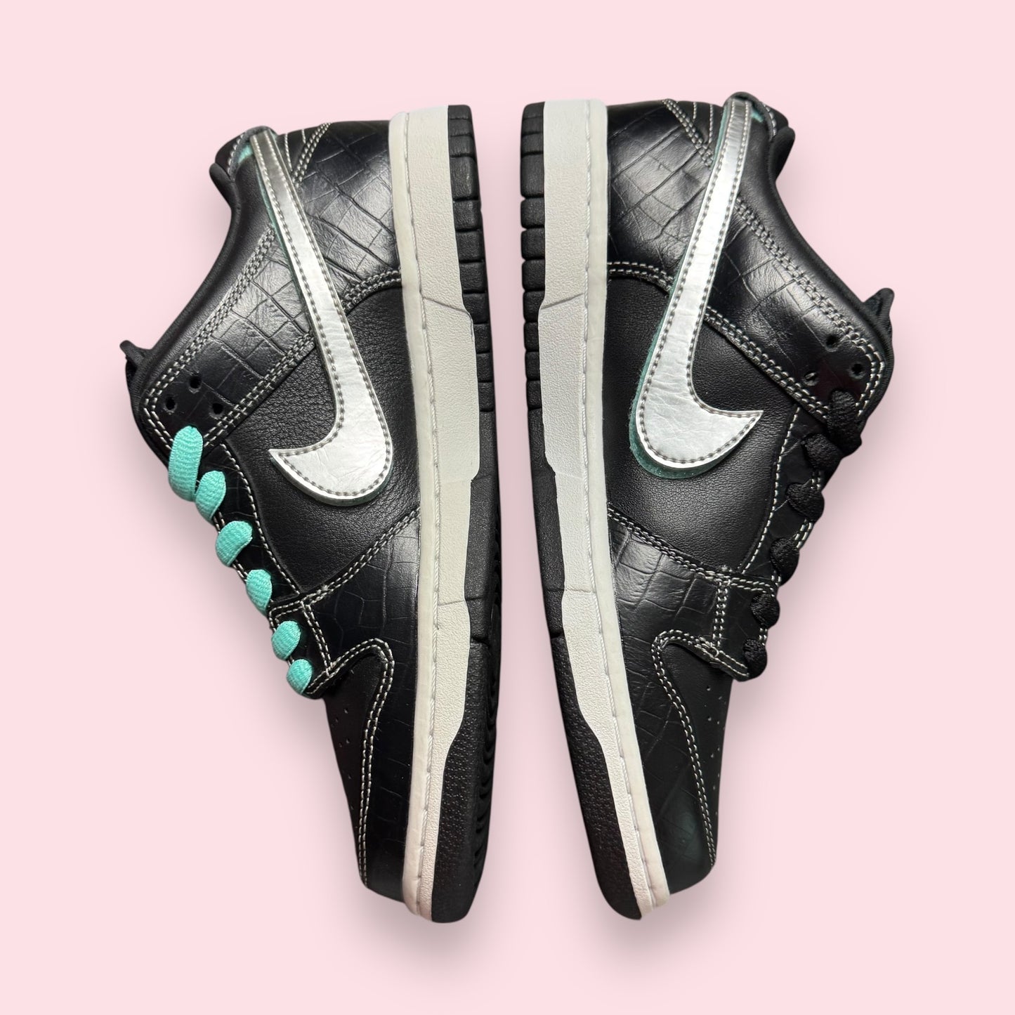 Dunk Low SB Diamond Supply Co. Black - 41