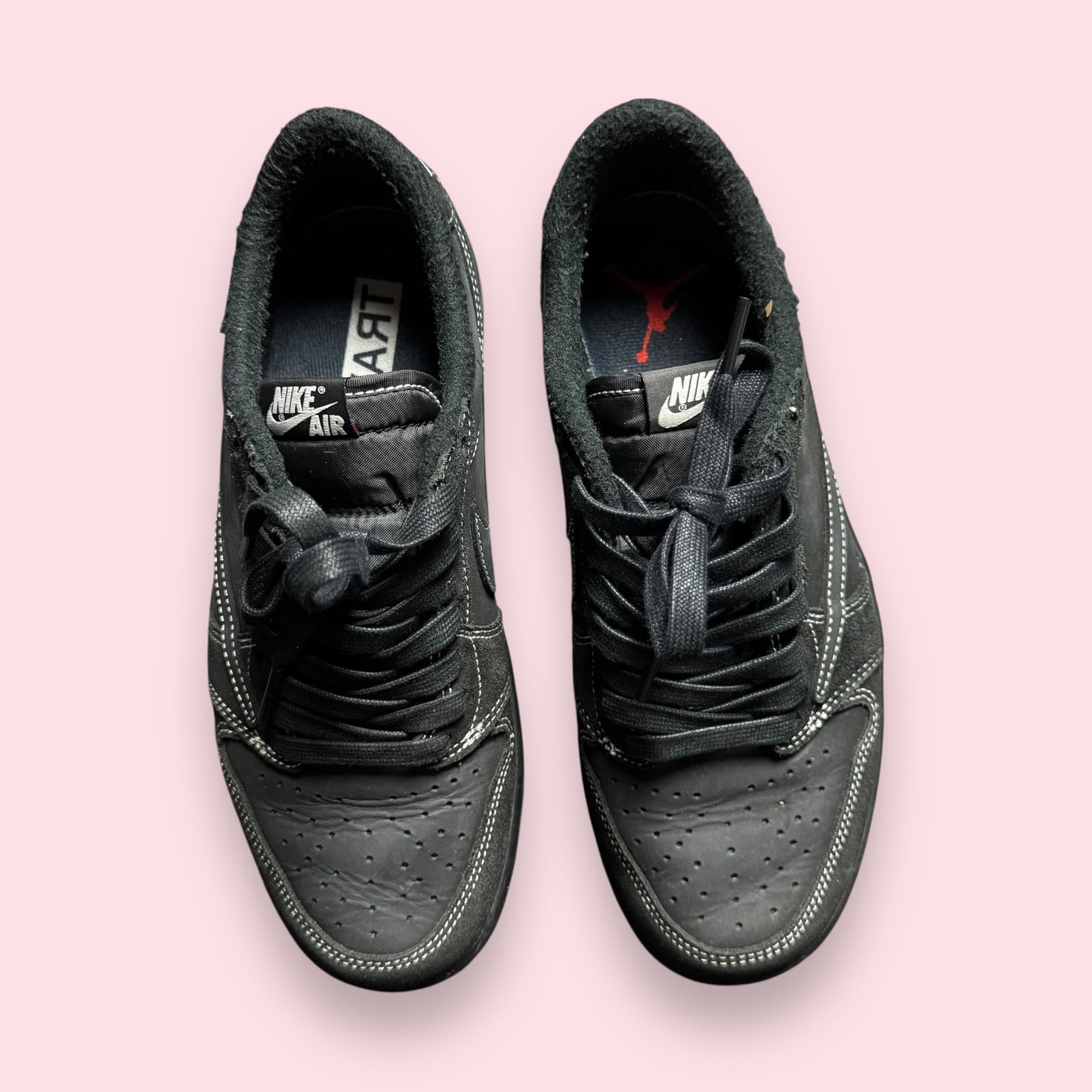 Jordan 1 Low Travis Black Phantom - 41