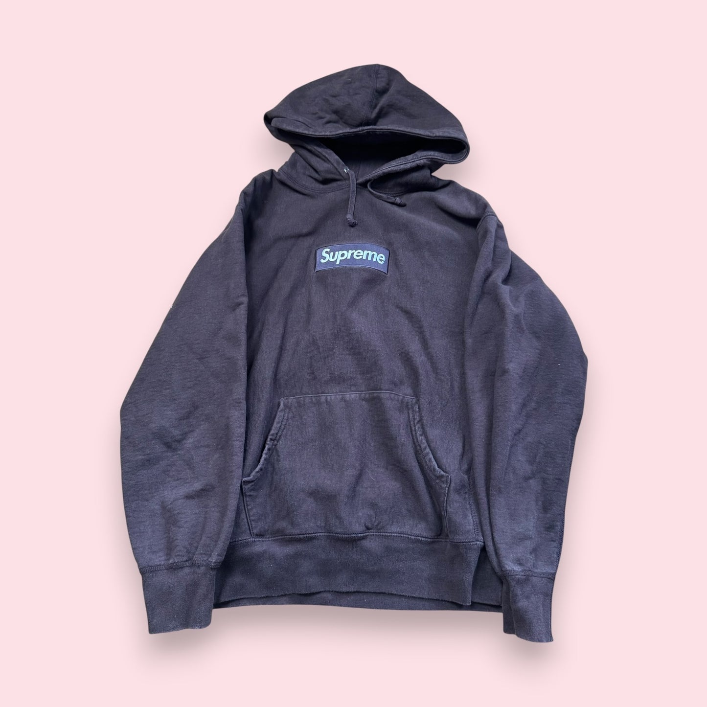 Supreme Boxlogo Hoodie Brown - M