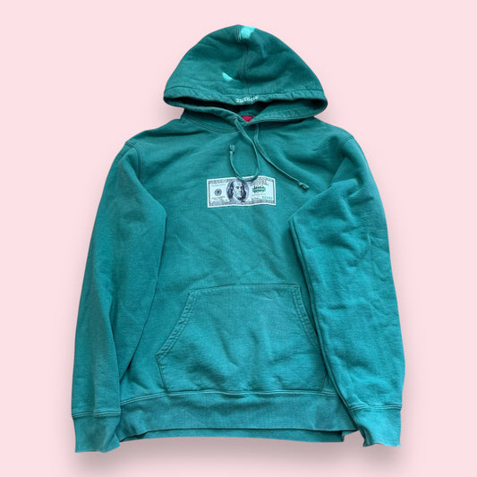 Supreme Hoodie Franklin Green - M