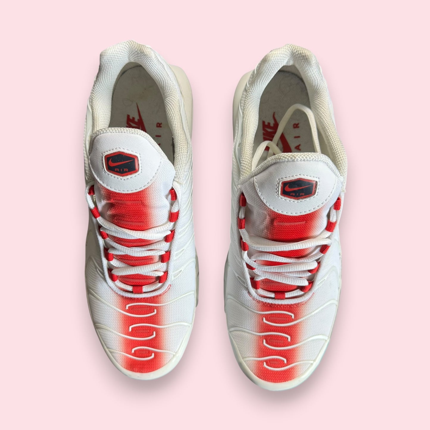 Air Max Plus Tn White Red - 43