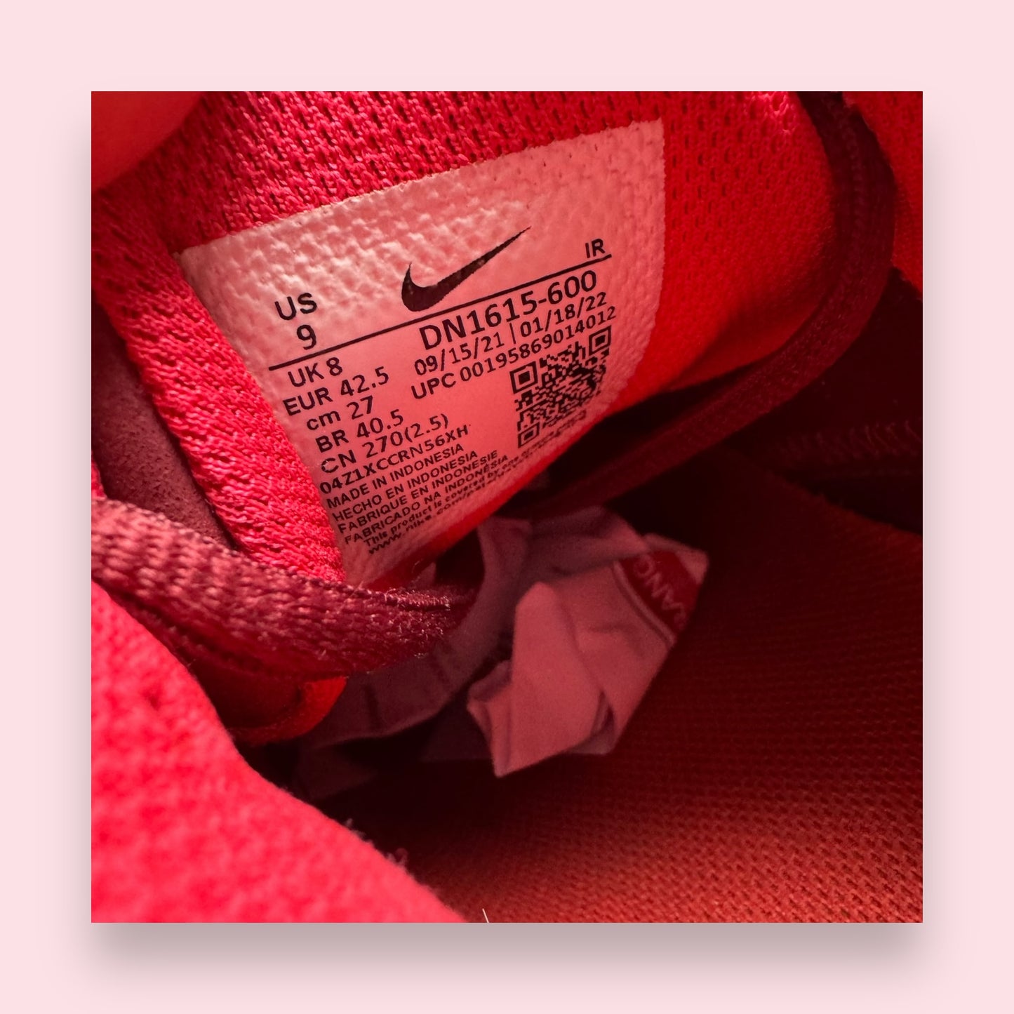 Shox Ride 2 Supreme Red - 42.5